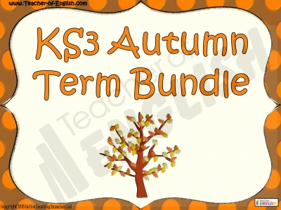 KS3 Autumn Bundle 1 Teaching Resources
